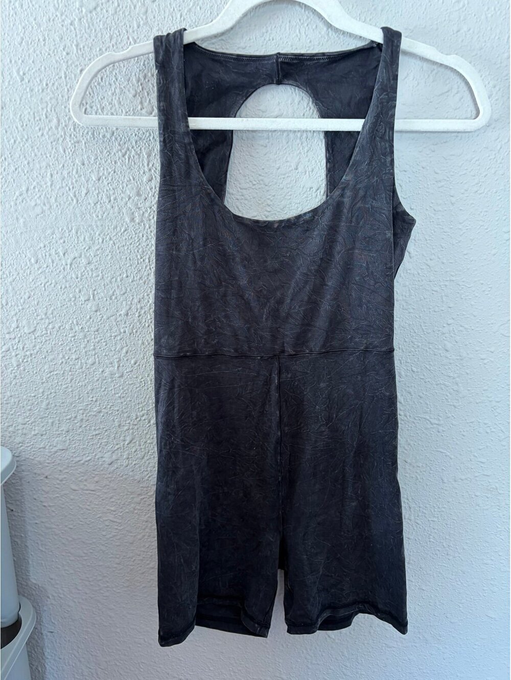 Offline by Aerie Real Me Grey Wash Romper size M
